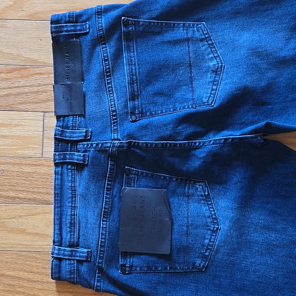 NWT Men's "Steve's Jeans Slim Fit", color Luca, size 34x32 Stretch. - Picture 9 of 9